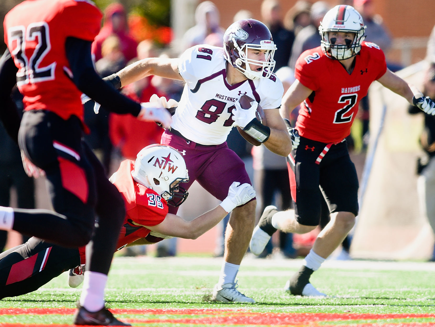 Football Morningside at Northwestern